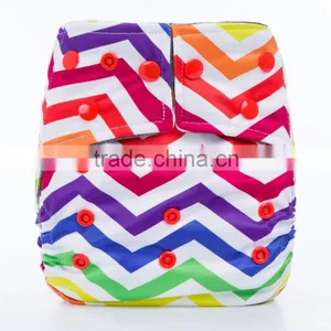 Reusable Cute Baby Fashion Cloth Nappies Bulk Low MOQ Baby Nappy thumbnail-3
