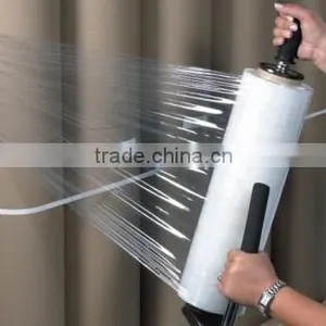Hot Sell PE Stretch Film,Stretch Foil and Packaging Film,Hand Stretch Film thumbnail-5