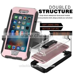 Waterproof Case for IPhone 6s/6s Plus Sports Waterproof Armband Phone Case With Full Body Covered Sky Blue thumbnail-5