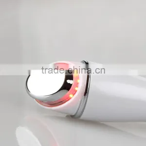 2015 Hot Sale Mini Electric Eye Care Massager Dark Circle Removal Tool Pink and White Color Eye Care Massager thumbnail-1
