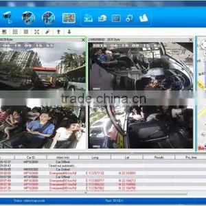 Teswell H.264 Car Mobile Dvr 4-ch sd Card With 3g Wifi Gps MDVR for Vehicle or Car thumbnail-5