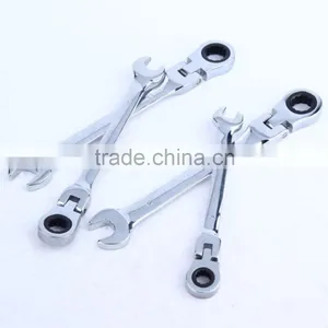 Handtools, 22mm Mirror Polished Flexible Ratchet Wrench,spanner thumbnail-1