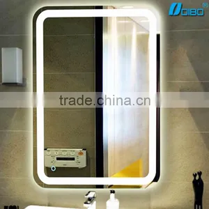 Bathroom Aluminum Frame Hotel Led Makeup Mirror thumbnail-1