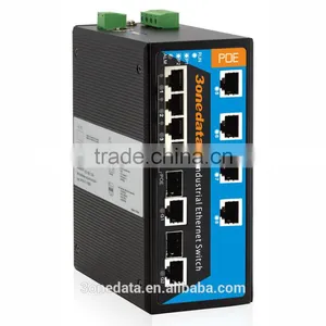 10-port Managed Industrial PoE Switch With 4 Ports PoE thumbnail-1