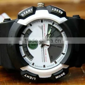 2012 Silicone Sports Watch With Luminous Hands thumbnail-1
