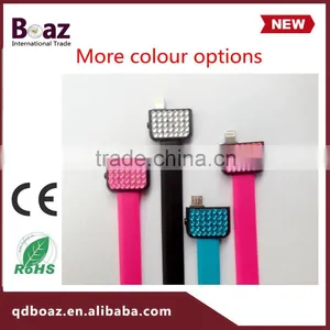 Micro Sports Style Watch Shaped Bracelet USB Cable for Mobile Phones thumbnail-3