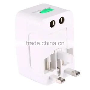 Universal Travel Plug Socket Adapters All in 1 Travel Worldwide US UK AU EU FR DE ES SG BR RU CA NZ IT CL MX Electrical Power Pl thumbnail-6