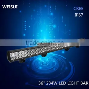 Shenzhen Supplier Car Accessories 36inch 234w Dual Row Led Light Bar on Marine Boat thumbnail-1