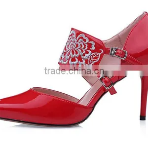 Beautiful Ladies Jeweled Italian Wedding Shoes thumbnail-1