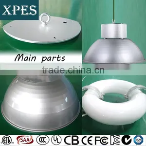 Indoor Light Fixtures Tempered Glass Induction 200w High Bay Light Factory thumbnail-3