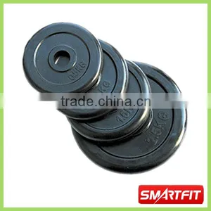 Customized Weighted Round Shaped Rubber Plate Standard European Australia Market Used Plate thumbnail-1