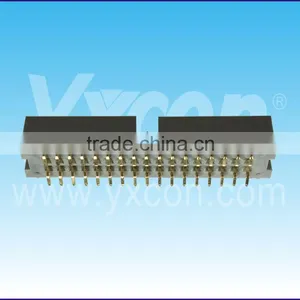 China Big Factory 2.54mm Pitch High Quality Vertical SMD Grey Color Box Header Connector thumbnail-6
