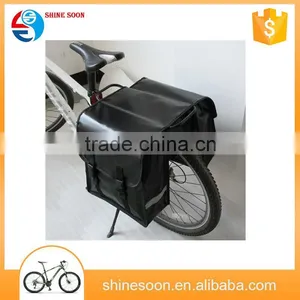 Hot Sale Leather Bicycle Double Pannier Bag thumbnail-4