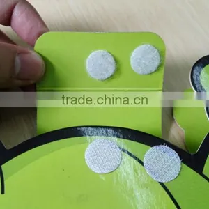Good Adhesion Round Dot Hook and Loop Fastener Tape thumbnail-2