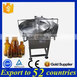 Low Price SUS304 Stainless Steel Automatic Small Bottle Collecting Turntable Quality Choice thumbnail-1