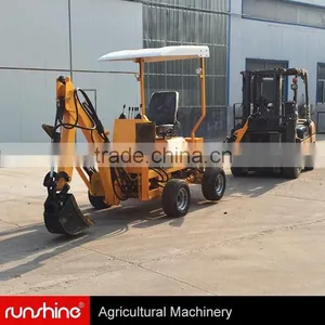 Mini Excavator Manufacturer Factory Direct Self Powered Towable Backhoe for Sale thumbnail-3