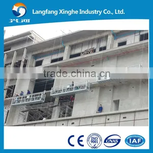 Aluminum and Steel ZLP800 Constructon Lifting Hoist Temporary Access Platform for Window Cleaning thumbnail-1