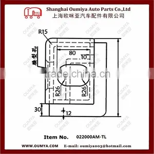 Container Corner Casting Of Trailer Parts 022000AM-TL thumbnail-2