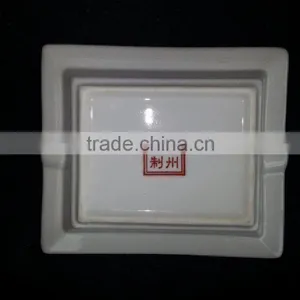 Custom Hotel Square Ceramic Cigar Ashtray thumbnail-5