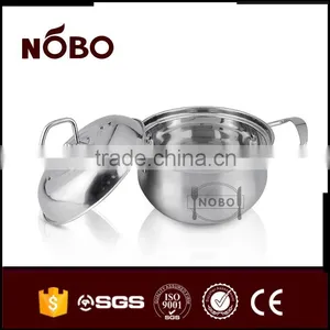 Stainless Steel Cooking Stock Pots With Lid thumbnail-5