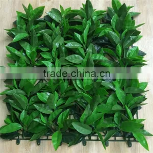 New Designe Artificial Hot Sale Leaf Green Wall for Garden Decor thumbnail-6