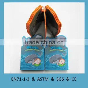 High Quality EVA Soft Foam Book Printing Animal Preschool Child Learning Book thumbnail-1
