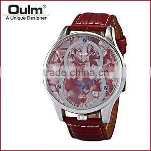 2015 Oulm New Product, Fashion Jewelry Watch, Vintage Dial Watch Express in thumbnail-2