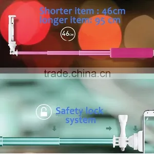 2015 Hot Selfie Stick Selfie Stcik for Smartphone and Action Camera thumbnail-4