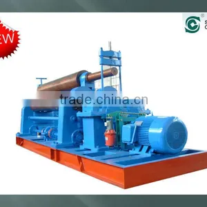 3 Roller Hydraulic Plate Rolling Machine W11 Three Roller Symmeterical Rolling Forming Machine W11-200*2000 thumbnail-1