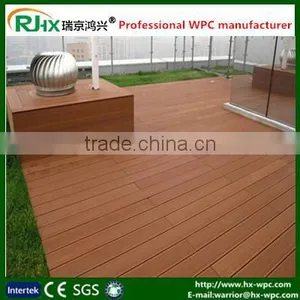 Resistant to Rot for Hollow Composite Decking Board With Waterproof Interlocking Composite Decking thumbnail-4