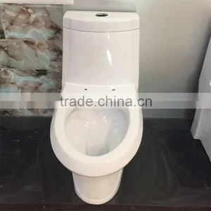 Bathroom WC Toilet Sanitary Ware/ceramic Washdown One Piece Toliet thumbnail-3