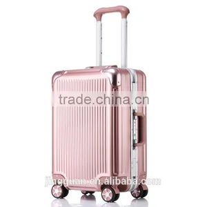 2016 Newest Fashion Smart Bluetooth Lock Marrow Aluminum Frame 360 Universal Wheel Luggage /Suitcasee thumbnail-1