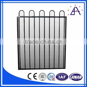 6063 T5 Black Welded Wire Fence Mesh Panel thumbnail-1
