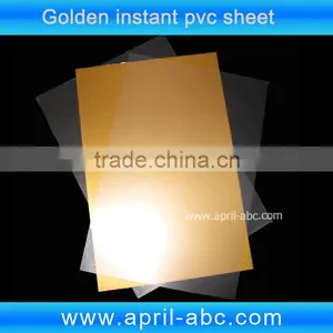 Golden no Lamination Pvc Sheet id Card Materal thumbnail-1