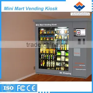 High Technology Push and Elevator System Vending Kiosk thumbnail-3