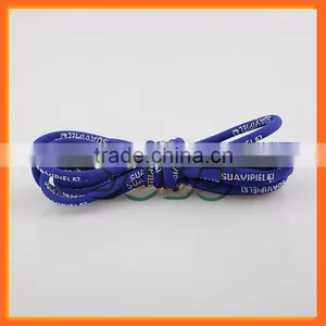 2016 Hangzhou YO YO Customized Shoe Laces With Your Custom Woven Logo thumbnail-1