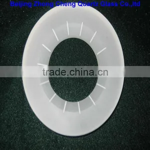 High Purity Clear Quartz Ring Sio2 Targets Customer thumbnail-4