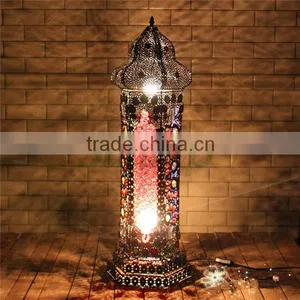 Antique Moroccan Floor Lamps/ Colorful Iron Cage Floor Lights/made in China Floor Lighting thumbnail-1