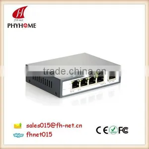 VLAN Support 5 PORT GIGABIT POE SWITCH With 5 Ethernet Port Power Over Ethernet Switch 4 POE Port and 1 Uplink thumbnail-1