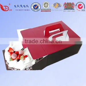 Best Price Customized Paper Cake Box With Handle thumbnail-5