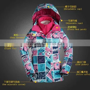 Custom Outdoor Kids Windbreaker Jacket thumbnail-1