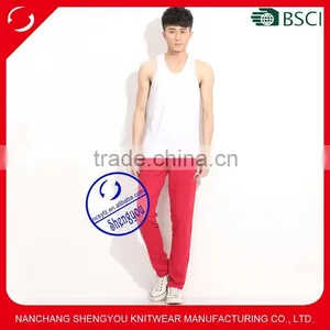 Custom Wholesale Cotton Spandex Mens Jogger Sport Pants in Bulk thumbnail-1