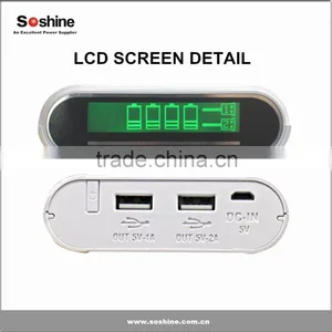 Soshine E3 4*18650 Battery Power Bank DIY Battery Power Bank Box Case thumbnail-4
