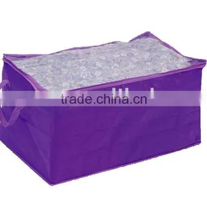 Navy Blanket Storage Bag thumbnail-1