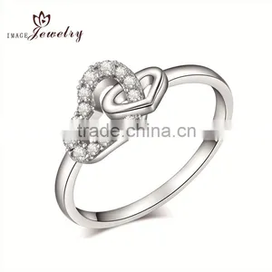 Fashion Sterling Silver Spinel Halo Engagement Ring thumbnail-1