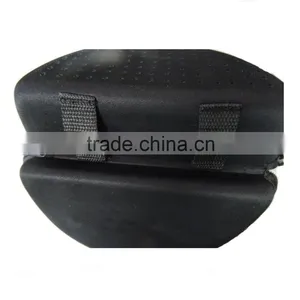 Black Multispandex Logo Prited Hard EVA Sunglasses Case thumbnail-2