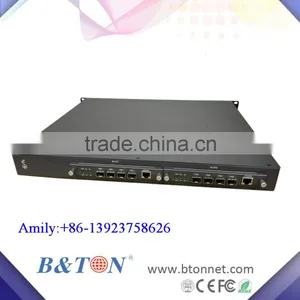 OLT Equipment Chassis 4PON 1U FTTH EPON OLT Fiber Optic Switch thumbnail-4