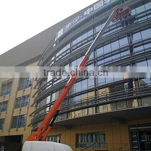 Safe and Reliable Aerial Work Platform Self Propelled Telescopic Boom Lift, thumbnail-3