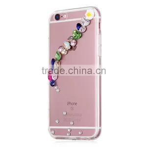 For Samsung S3/s4/s5/s6/s6edge/ s6 Edge Plus/ S7/S7edge,Crystal Diamond Blue Case thumbnail-6