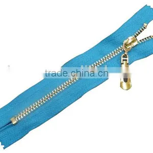 3# 5# 7# China Custom Garment Accessory Double Sided Zipper Metal Zipper thumbnail-6
